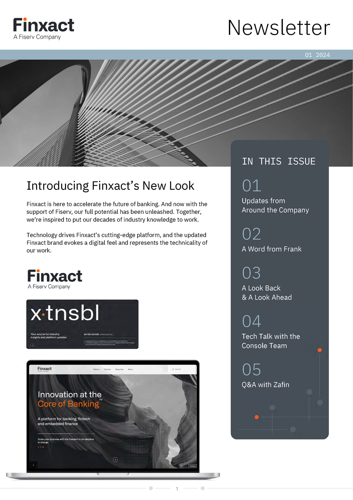 Finxact Newsletter Image